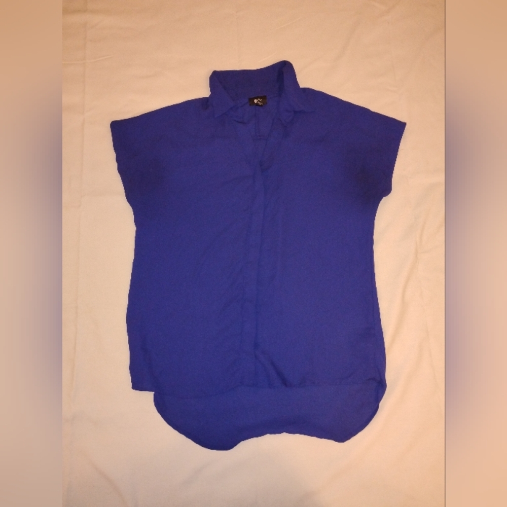 Small blue missoni blouse